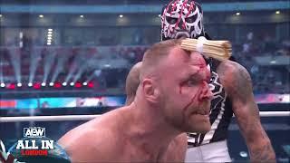 Penta El Zero M's Brutal Assault on Moxley with Skewers in Stadium Stampede | AEW: All In London