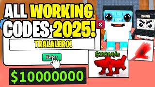 *NEW* ALL WORKING CODES FOR STEAL A BRAINROT IN 2025! ROBLOX STEAL A BRAINROT CODES