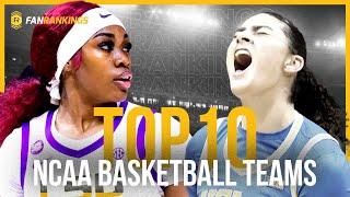 Top 10 Best Women College Basketball Teams March Madness Rankings (2024-2025 Season)