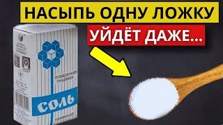 1 РАЗ ПОПРОБОВАЛ - УДИВИЛСЯ, добавил Просто СОЛЬ.... избавился даже от.....