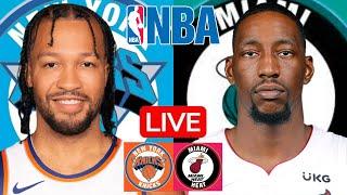 LIVE: NEW YORK KNICKS vs MIAMI HEAT | NBA | PLAY BY PLAY | SCOREBOARD