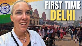 Our FIRST DAY in INDIA SHOCKED US!  (First impressions of DELHI)