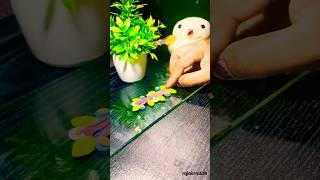 Tree  art with Modelling clay ‍