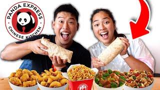 We Tried The Panda Express Burrito | "Honey Walnut Shrimp"