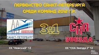 Обзор матча I ХК "Невский" 12 - ХК "СКА Звезда" 12 2 | 25.01.2025