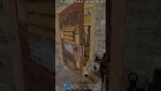 WE RAN OUT OF BOOM BUT THEY FORGOT TO LOCK THE DOOR #rust #shorts #youtubeshorts #raid #viral