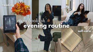 *cozy* night routine  self-care & reading