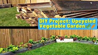 DIY Upcycling: Broken fence becomes a Raised Vegetable Garden - My DIY Upcycle Project