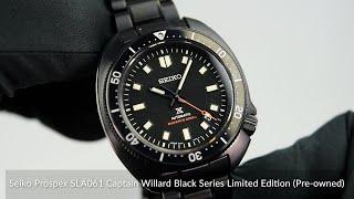 Seiko Prospex SLA061 Captain Willard Black Series Limited Edition (Pre-owned)