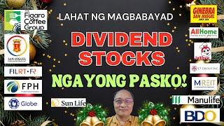 December Dividend Stocks sa Philippine Stock Market