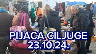 PIJACA CILJUGE, ŽIVINICE, PUNA KAO ŠIBICA, 23.1O.2024.