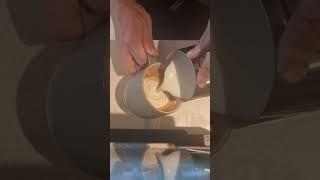 safe isn't always boring #latteartbasic #coffeelatteart