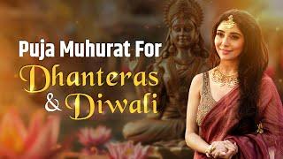 Puja Muhurat For Dhanteras & Diwali #drjaimadaan #diwali #dhanteras #lakhsmi