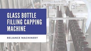 Glass dropper bottle filling capping machine with wholesale price, don't miss out | Reliance