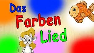 Learning colours for toddlers German - The colour song - get to know the colours - learn German