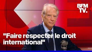 Ukraine, Proche-Orient, Budget… L’interview en intégralité de Dominique de Villepin