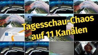 Tagesschau Panne: Abbruch nach Fehlstart (15.1.2018, 20 Uhr)