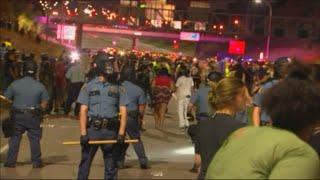 Riot breaks out at Black Lives Matter protest on I-94