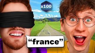 I Played BLINDFOLDED Geoguessr with Jack