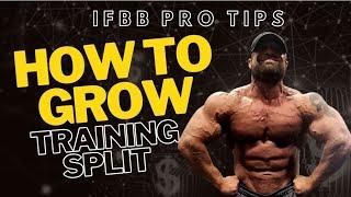 HOW TO GROW: Training Split — IFBB Pro Bodybuilder and Medical Doctor's System