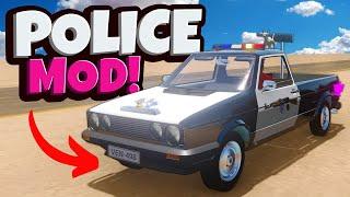 NEW POLICE MOD Lets You Chase SUSPECTS in The Long Drive Mods!