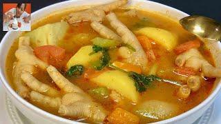 LEARN ABOUT THE BENEFITS of CHICKEN FEET SOUP: A HEALTHY and EASY OPTION for the whole family