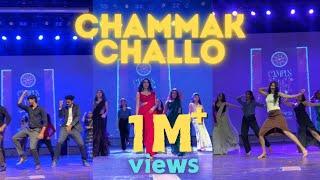 CHAMMAK CHALLO | COLLEGE DANCE | St johns medical college | Viral saree dance | Dance choreography