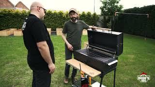 BABA'S BBQ 7500 V2 KÖMÜRLÜ BARBEKÜ VE MANGAL KURULUM