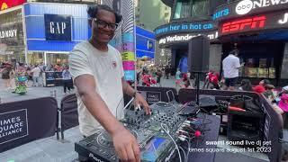 Swami Sound | UKG/Jersey Club/Garage House DJ Set | Times Square New York City 8.01.23