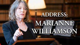 Former US Presidential candidate Marianne Williamson on the challenges facing the United States now