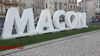 جولة في مدينة ماكون MACON# الفرنسية على انغام جبلية 