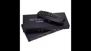 2x2 1080p HDMI Video Wall Controller