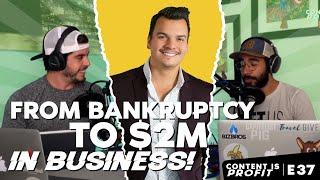 Jeromy Kovatana: How To Go From Bankruptcy to $2M in Business! - CONTENT IS PROFIT EP. #37