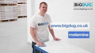 BiGDUG Shelving Melamine Decks