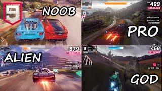 ASPHALT 9 LEGENDS - NOOB VS PRO VS ALIEN VS GOD PT - 7