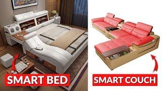 Incredible Smart Bed and Smart Couch (Future Furniture)