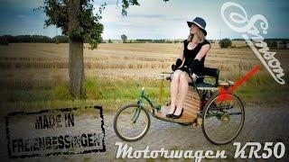 Simson Motorwagen KR50 | erste Fahrt 1888