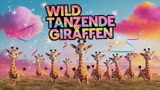 Wilde Giraffen tanzen durch die Savanne – Kinderlieder Deutsch in 4K für kleine Entdecker