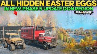 New Phase 5 Update All Hidden Easter Eggs in SnowRunner New Don Region