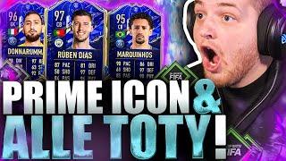 3 ICONEN gezogen & ALLE TOTY´s gekauft! | LETZTES Pack OPENING in FIFA 22 Ultimate TEAM!