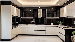 100 Modular Kitchen Ideas 2024 Modern Kitchen Cabinet Colours | Open Kitchen Home Interior Design 6