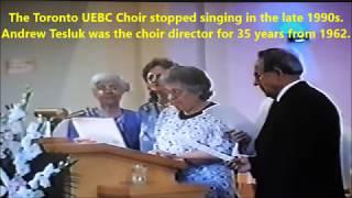 1950-2000 TORONTO UKRAINIAN EVANGELICAL BAPTIST CHURCH 50th ANNIVERSARY - Quintet -  Sun Jun 4 2000