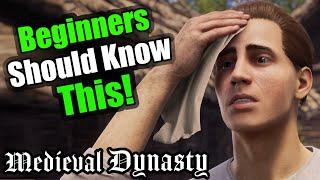 10 ESSENTIAL Beginner Tips for Medieval Dynasty [Medieval Dynasty 101]