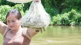 Full video: 90-day journey to make a living from fishing. Building a farm, Đặng Thủy