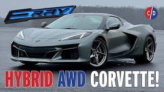 Yes, The Hybrid And AWD 2024 Chevrolet Corvette E-Ray Can Drift | Reveal