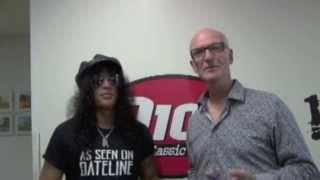 Slash plays Every Second Count with Kim Mitchell