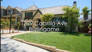 1329 Cabrillo Ave, Burlingame