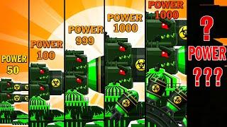 THE EVOLUTION OF THE POWER DORA RADIOACTIVE ROCKET NUCLEAR  - Cartoons about tank