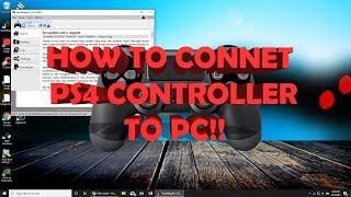 HOW TO CONNECT PS4 DUALSHOCK4 CONTROLLER TO PC | 2021 UPDATED