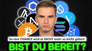 Ich habe ALLES in Krypto investiert und es wird mein LEBEN VERÄNDERN!